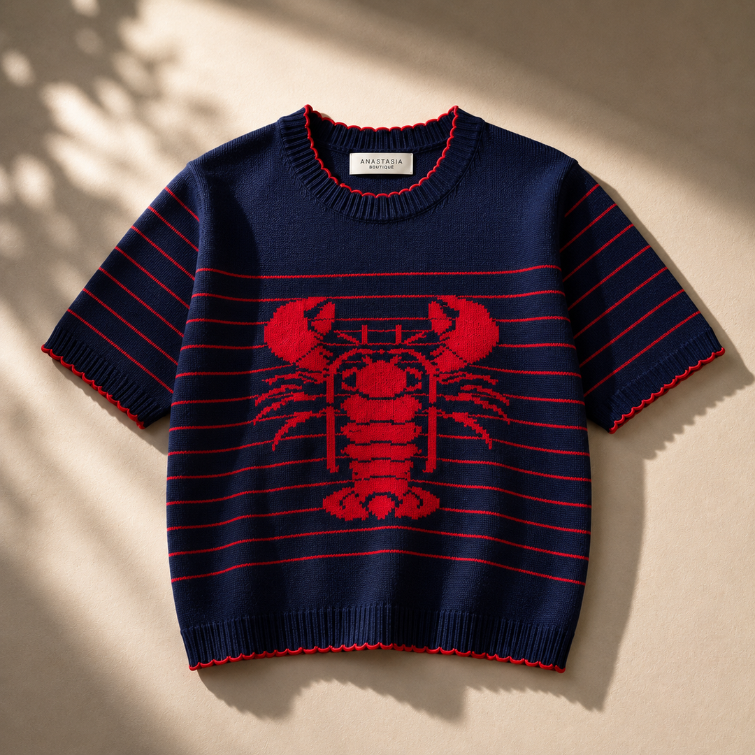 LOBSTER KNIT PULLOVER