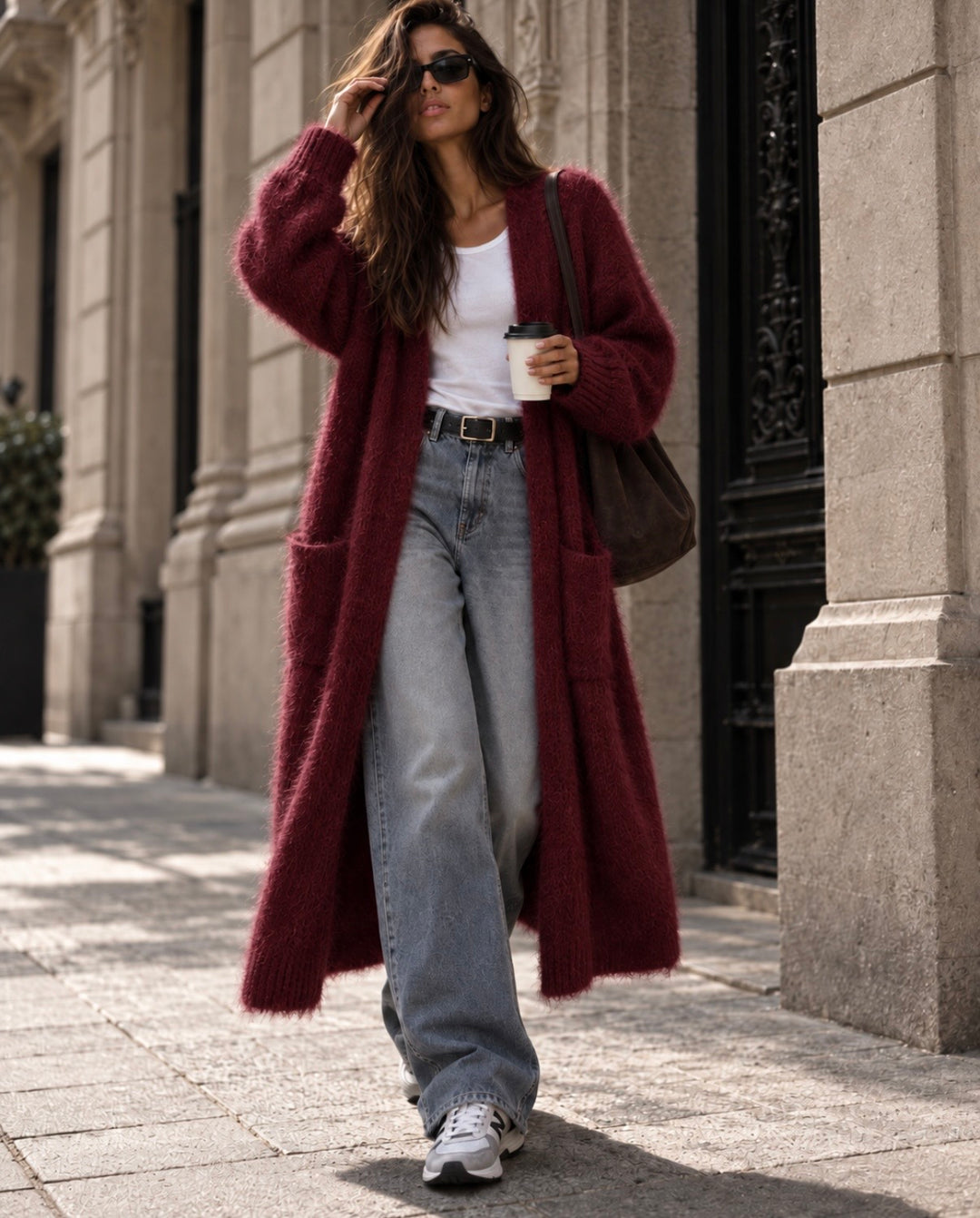 MIREVANE LONG CARDIGAN