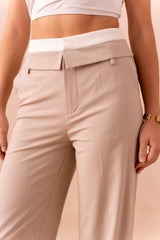 Modern Muse Pants – Cream Sand