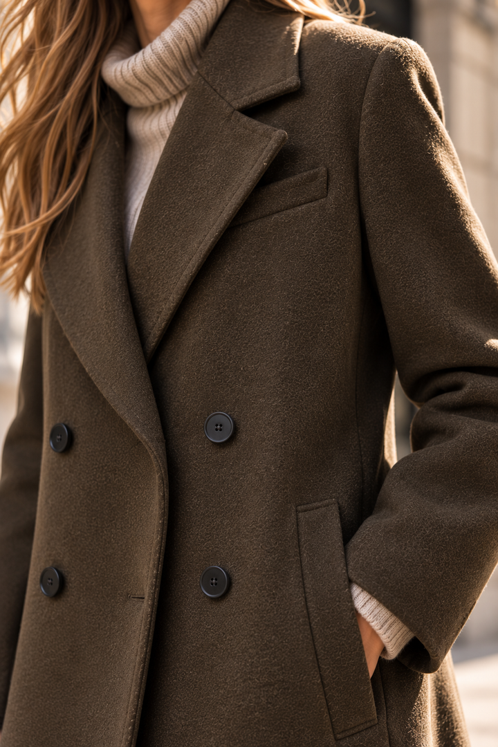 THE SIGNATURE COAT - KHAKI