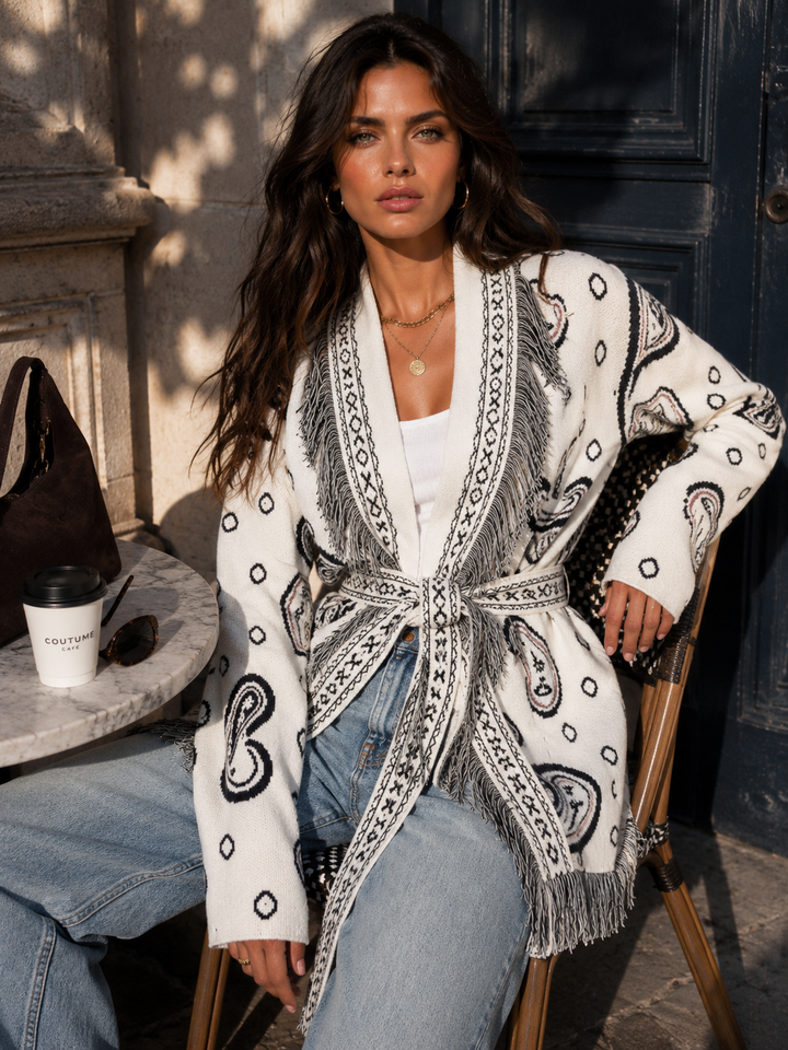 MUI CARDIGAN - OFF-WHITE
