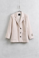 Pinstripe Blazer