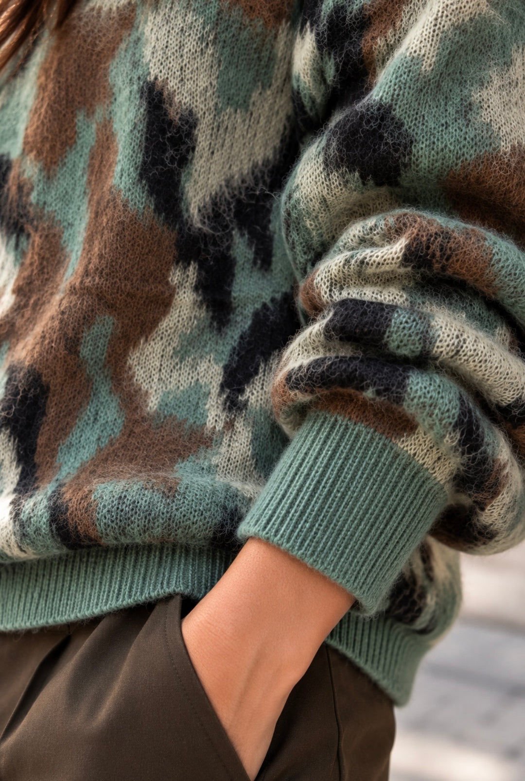 CAMO KNIT