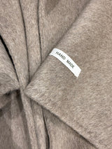 Woll-Cashmere Mantel  – Taupe