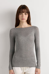 Celeste Cashmere Shirt – Hellgrau