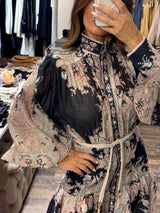 Seraphin Dress – Noir Éclat