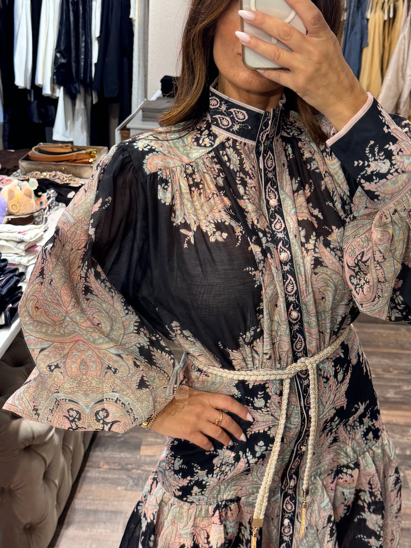 Seraphin Dress – Noir Éclat