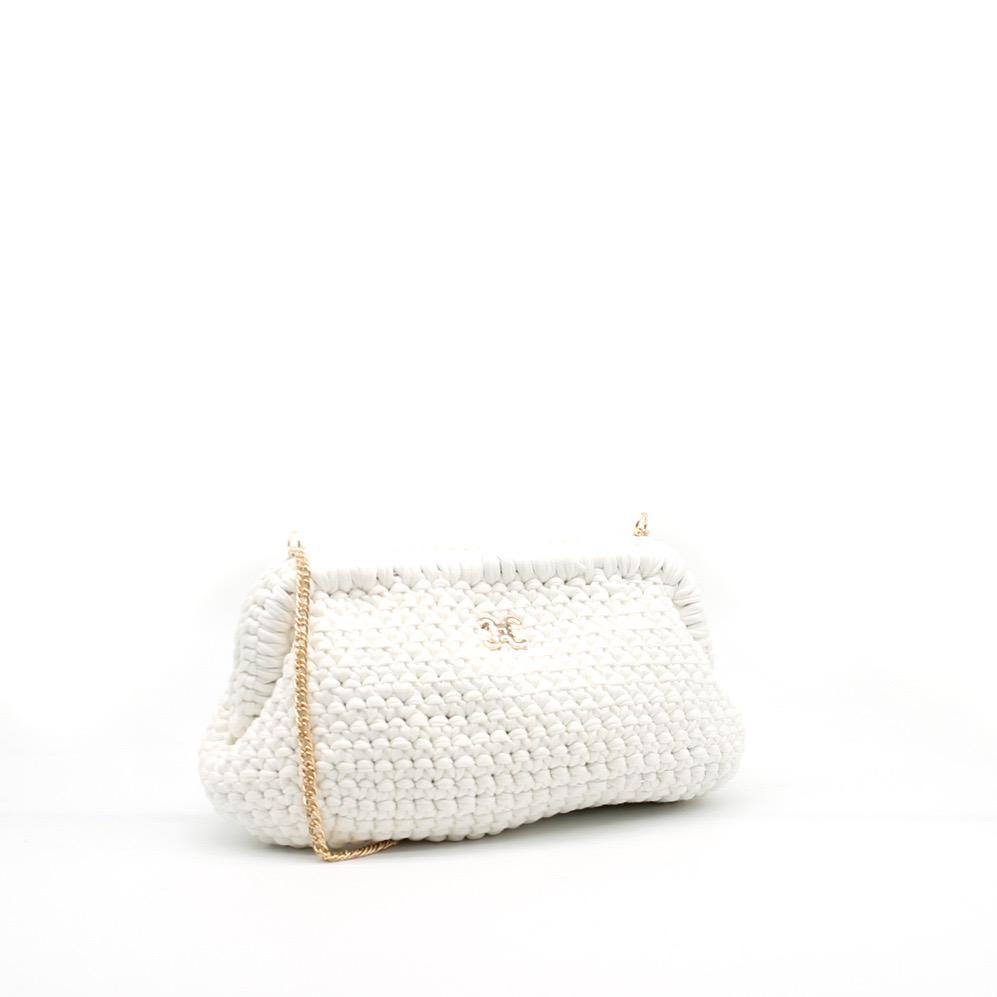 NORAH CLUTCH – WHITE