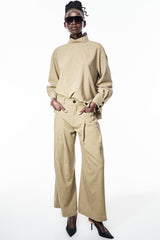 Lace Accent Suit Set