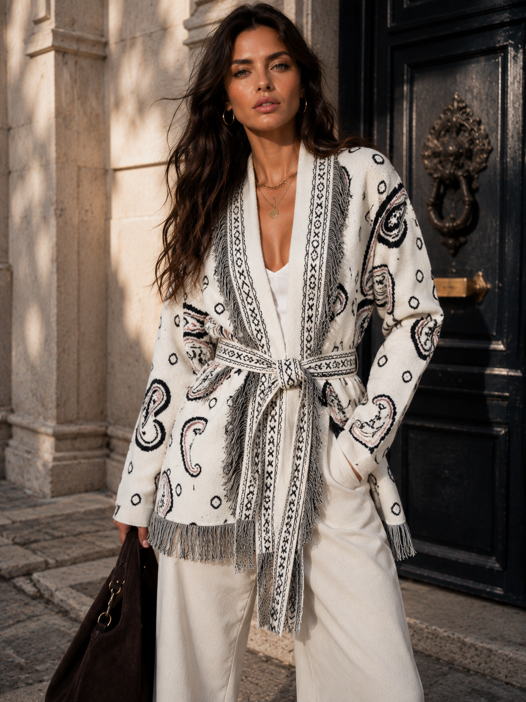 MUI CARDIGAN - OFF-WHITE