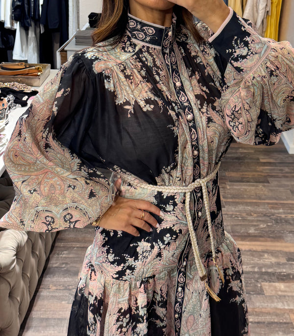 Seraphin Dress – Noir Éclat