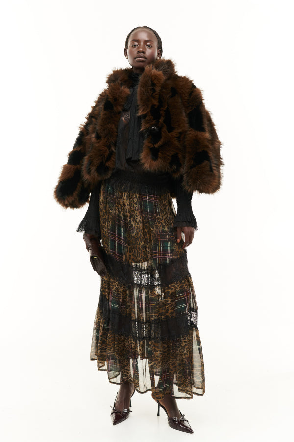 Eleonora Jacket - Cognac Black