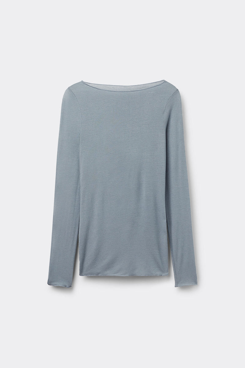 Celeste Cashmere Shirt – Hellblau