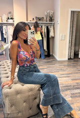 High Rise Flare Jeans