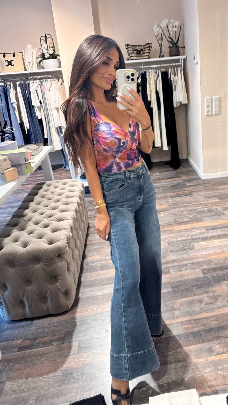 High Rise Flare Jeans