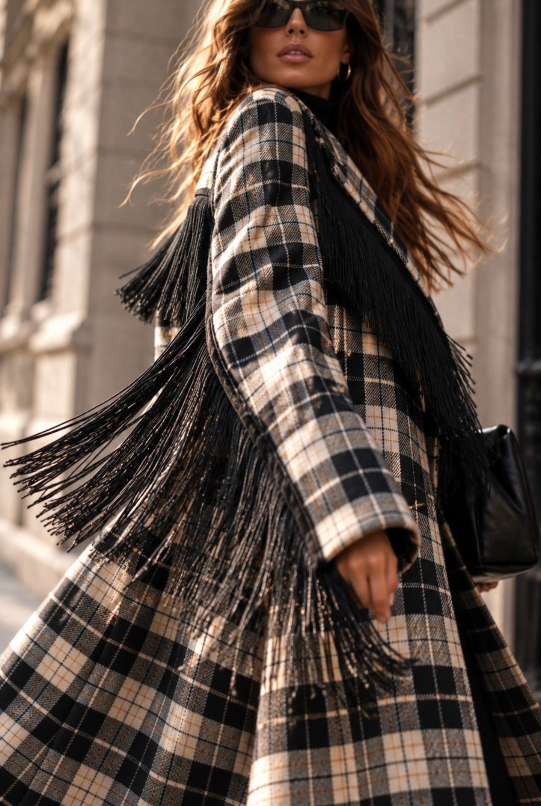 FRINGE COAT