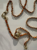 Chain de Luxe – Handy-Kette in Cognac & Gold