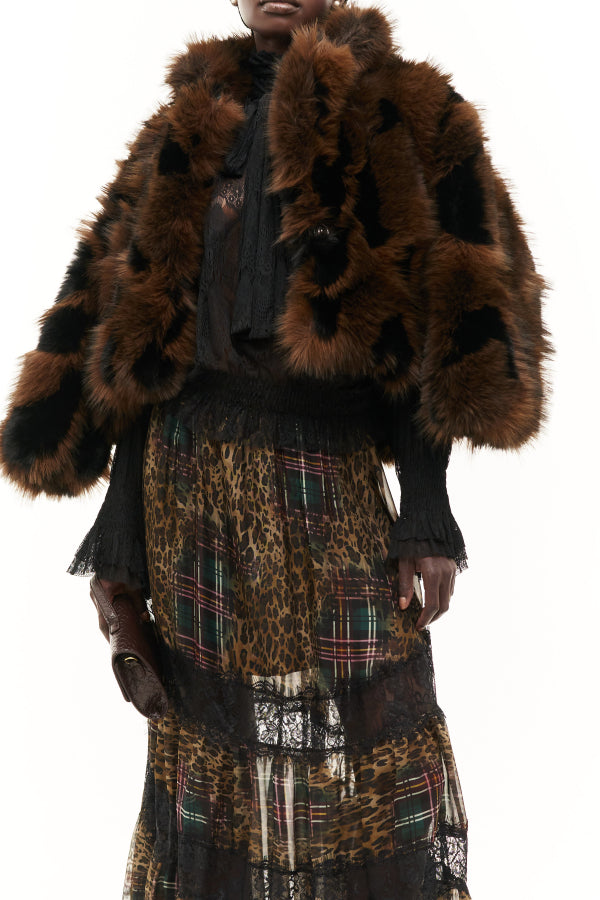 Eleonora Jacket - Cognac Black
