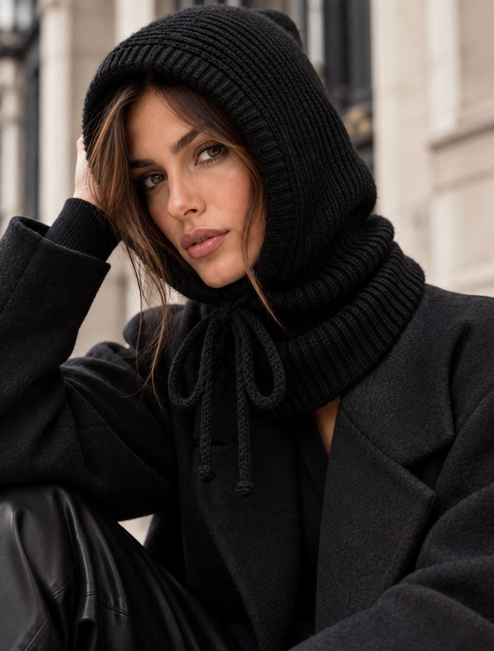 BALACLAVA KNIT – BLACK