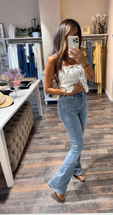 Flared Soft Denim