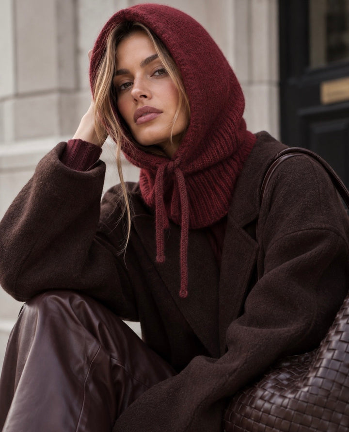 BALACLAVA KNIT – BORDEAUX