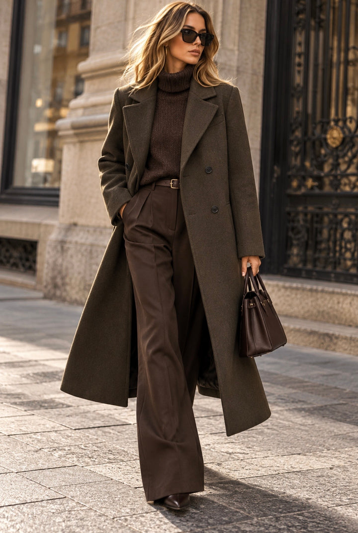 THE SIGNATURE COAT - KHAKI