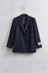Pinstripe Blazer
