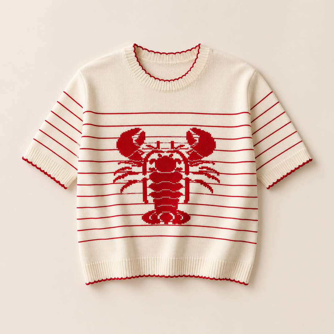 LOBSTER KNIT PULLOVER