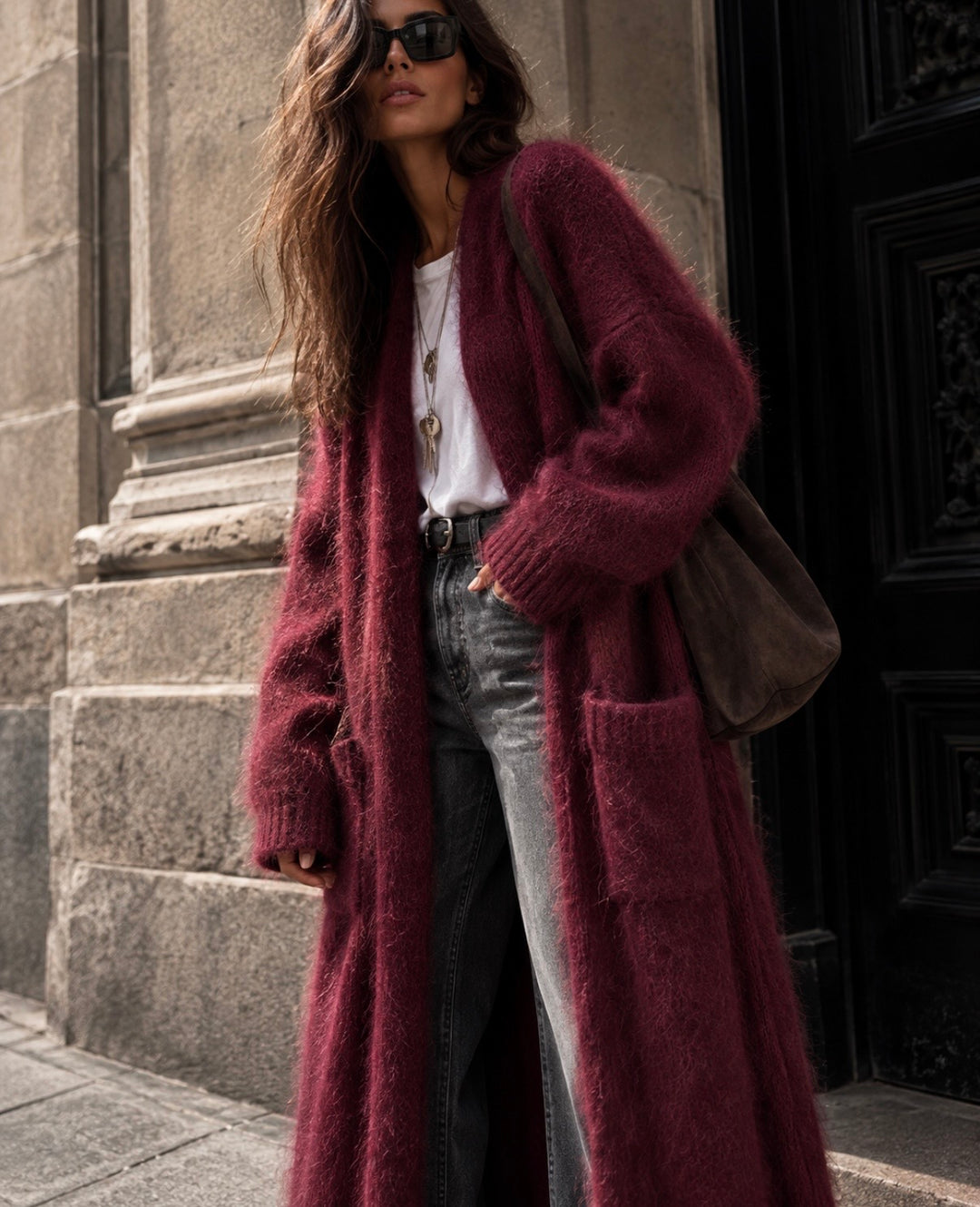 MIREVANE LONG CARDIGAN