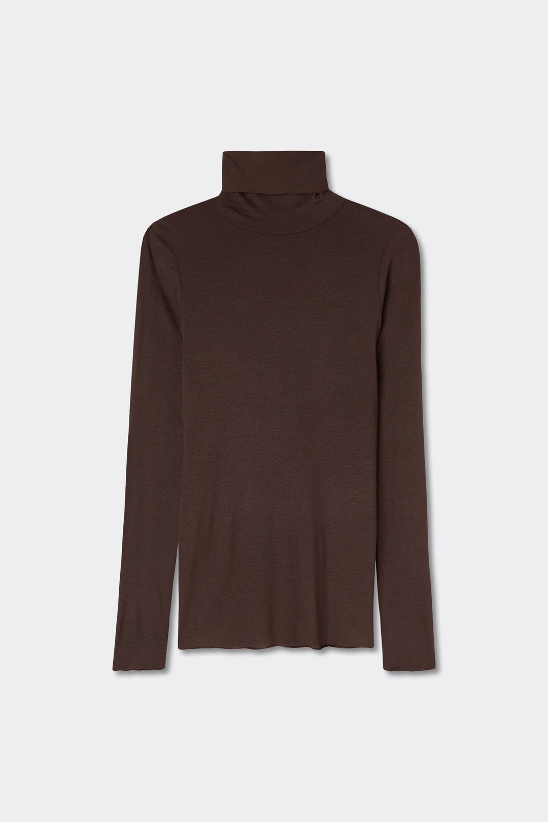 CASHMERE TOUCH ROLLKRAGENPULLOVER - BRAUN