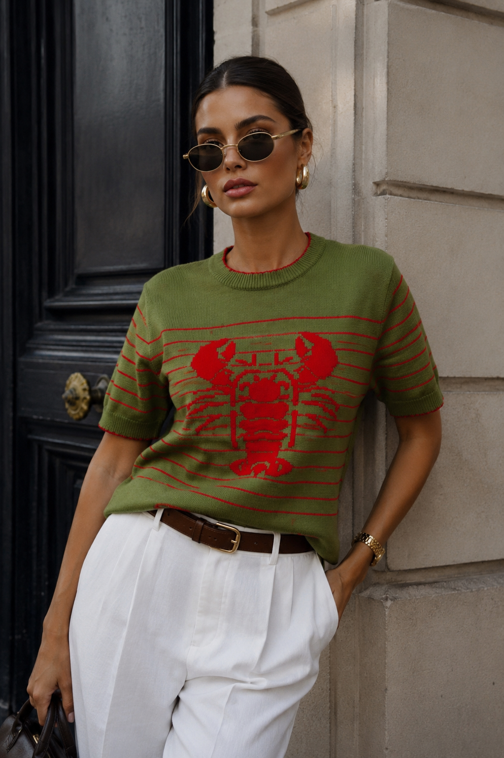 LOBSTER KNIT PULLOVER