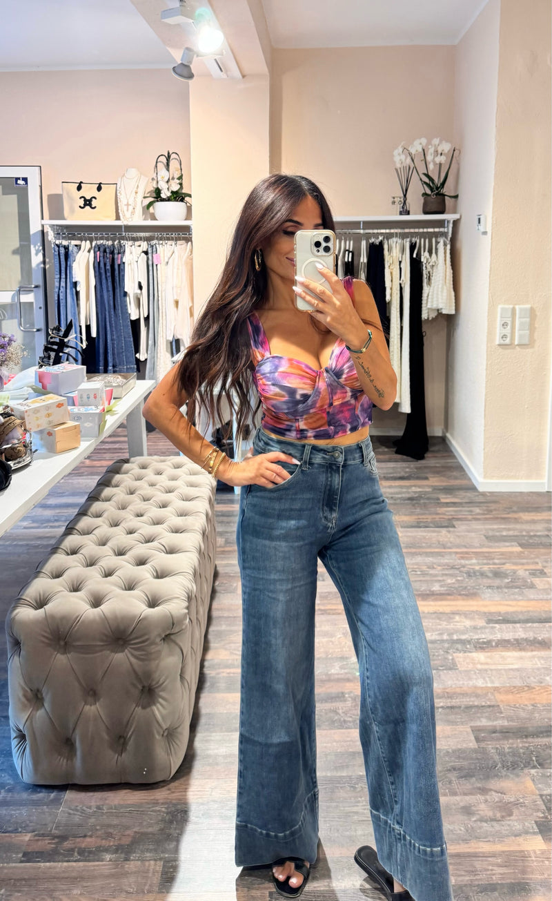 High Rise Flare Jeans