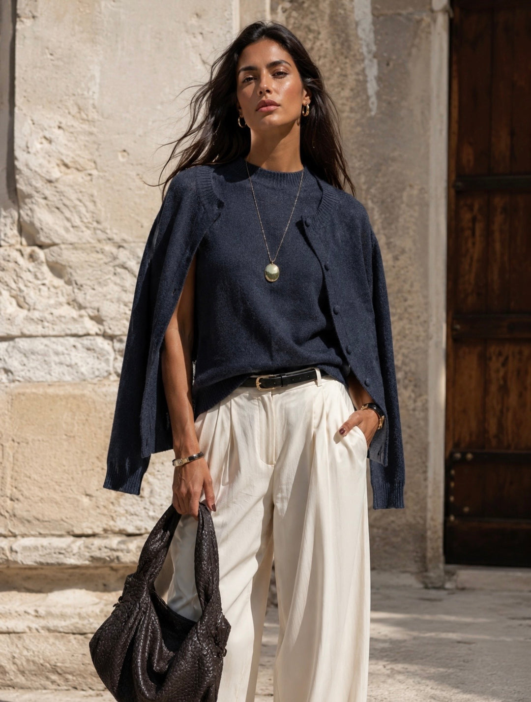 ORVELLA CASHMERE CARDIGAN