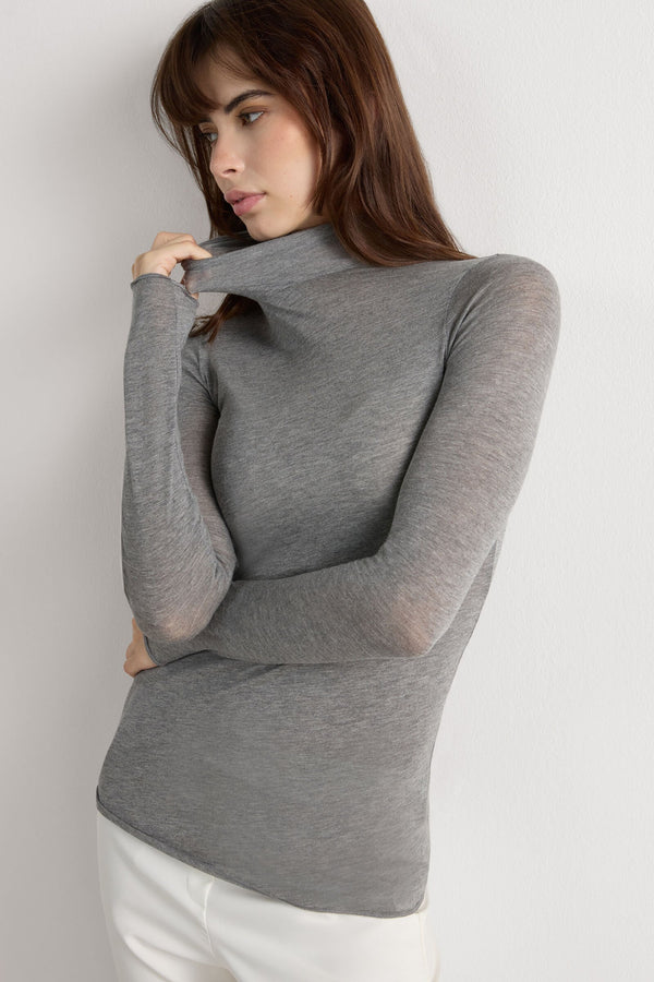 Cashmere Touch Rollkragenpullover