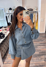 Denim Allure Set