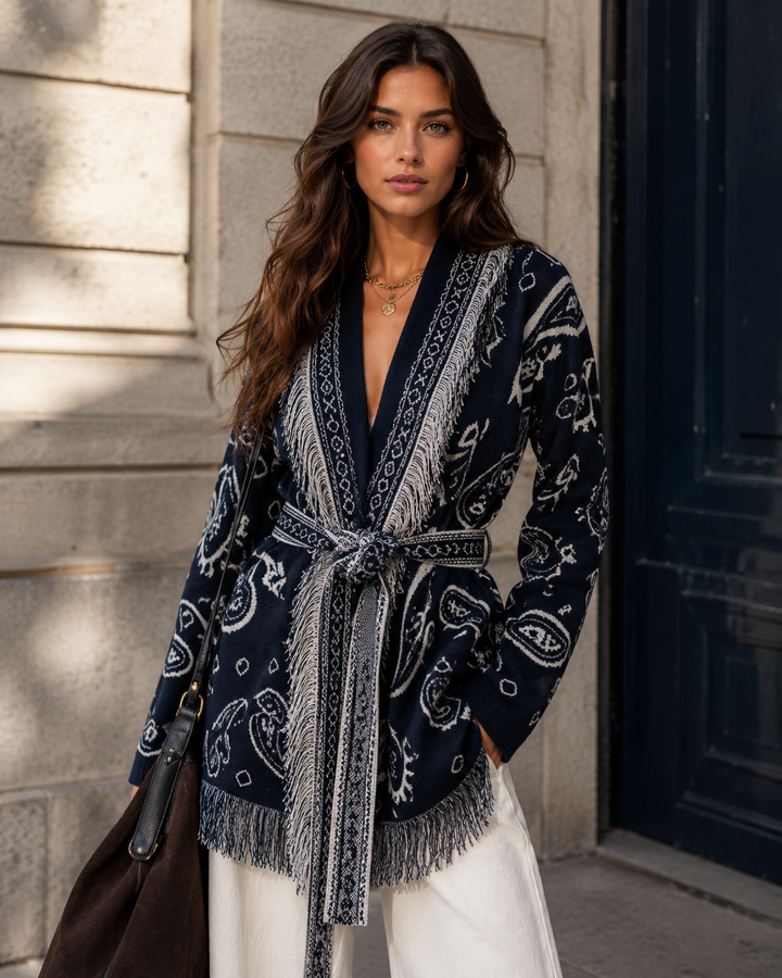 MUI CARDIGAN - NAVY