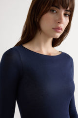 Celeste Cashmere Shirt - Nachtblau