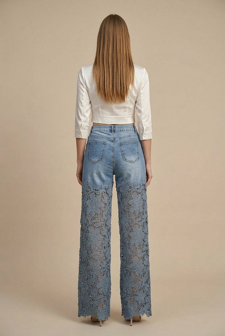 LÉANA LACE JEANS