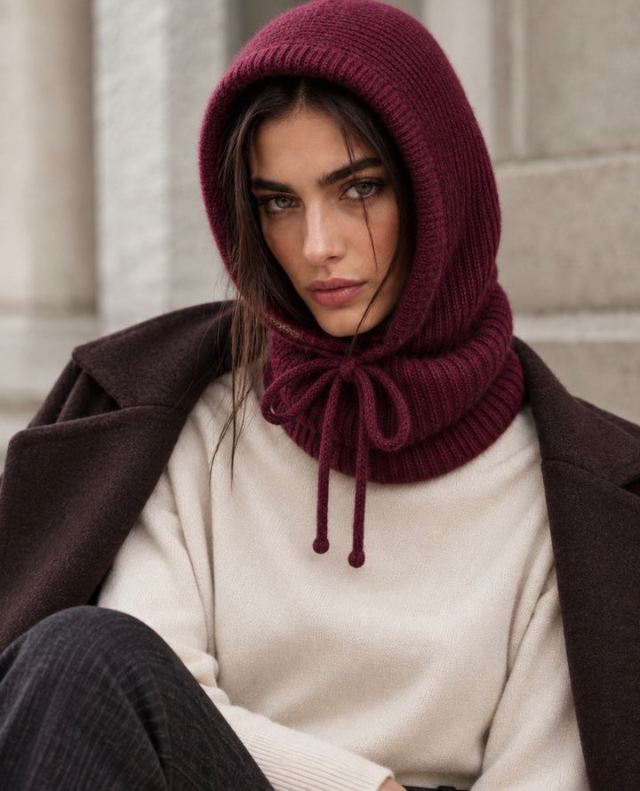 BALACLAVA KNIT – BORDEAUX