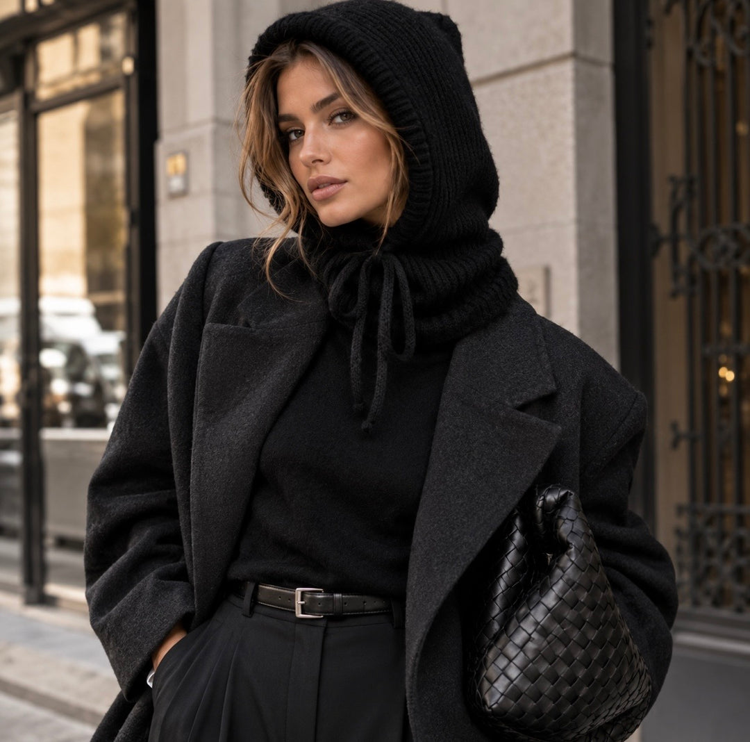 BALACLAVA KNIT – BLACK