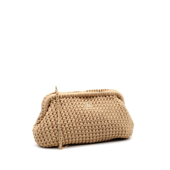 NORAH CLUTCH - Taupe