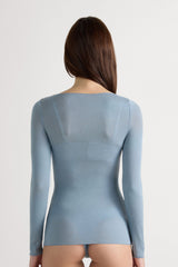 Celeste Cashmere Shirt – Hellblau