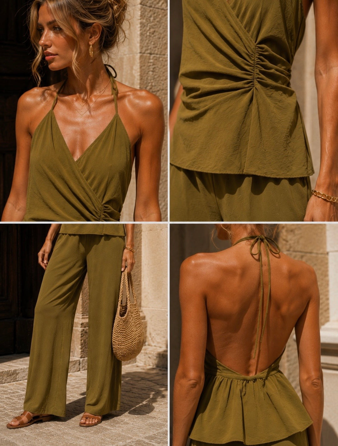 MORGAN JUMPSUIT- SAGE GREEN