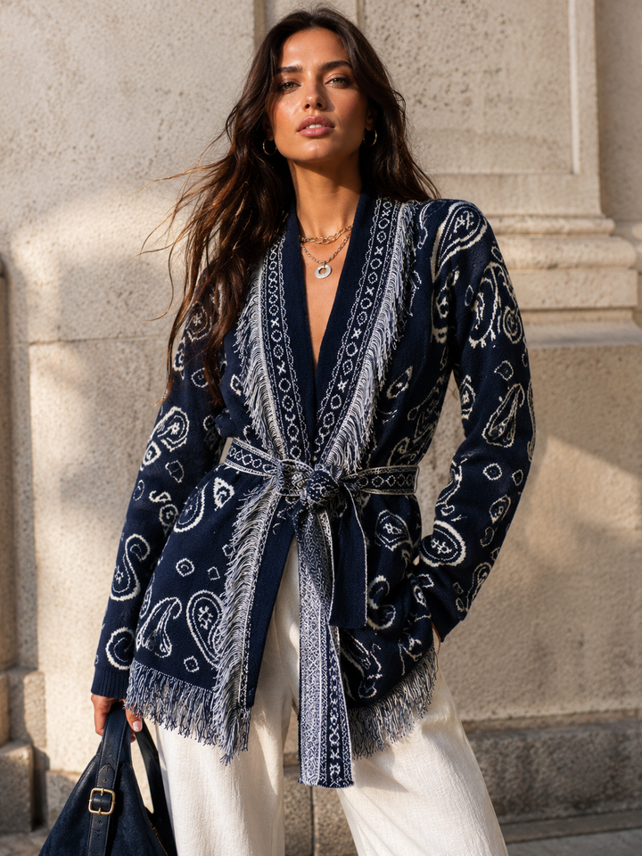 MUI CARDIGAN - NAVY