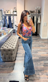High Rise Flare Jeans