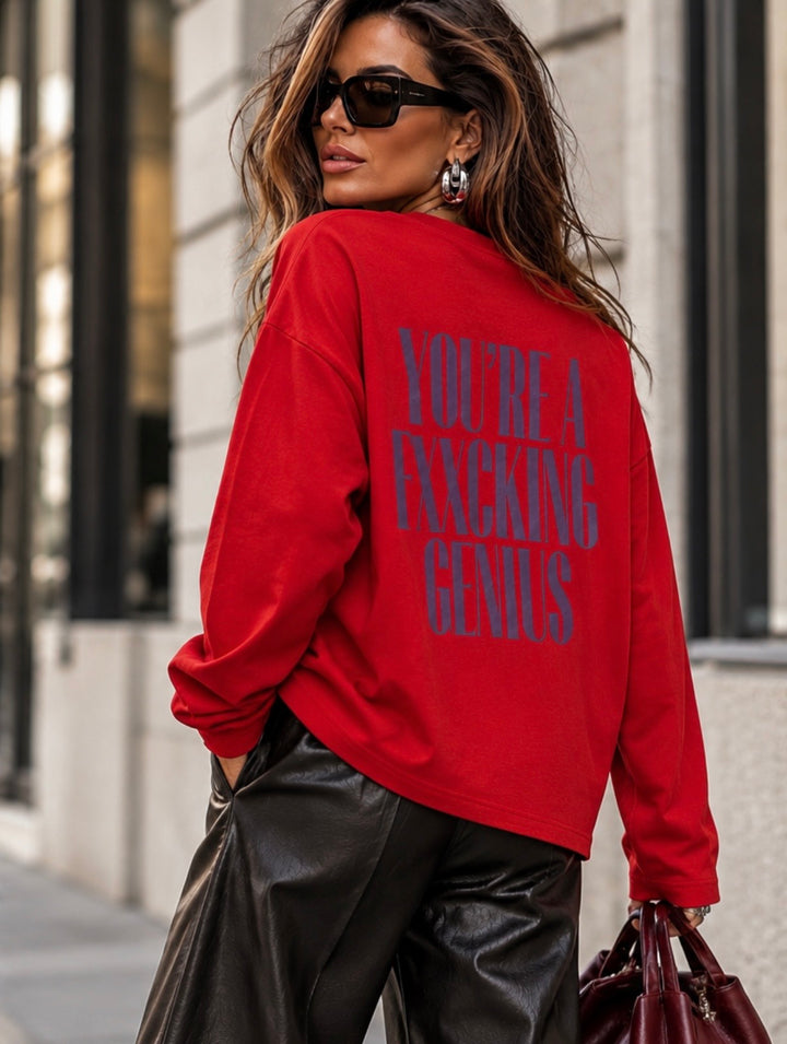 GENIUS STATEMENT SHIRT