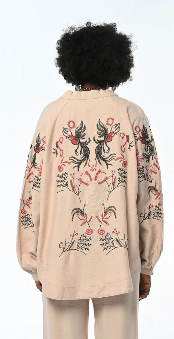 Kimono Blush Birdsong