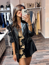 Noir Luxe Blazer