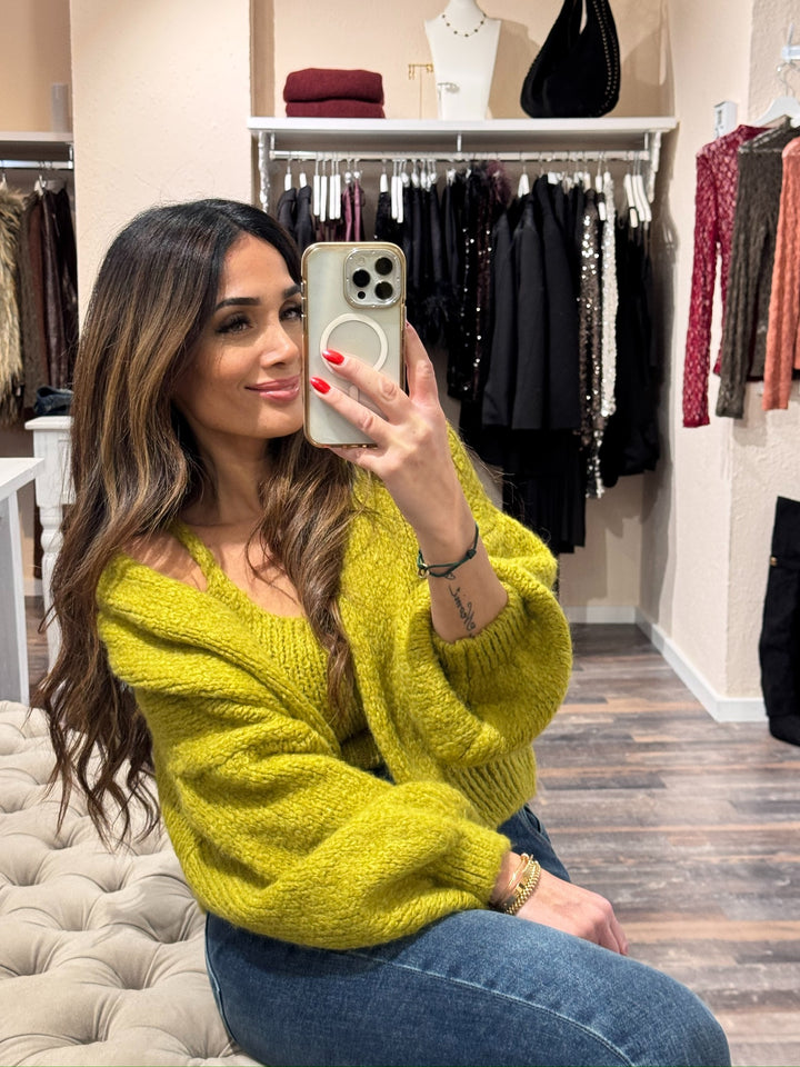 ALESSIA TWINSET – LIME