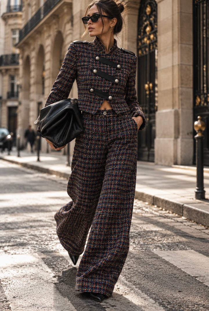 BOUCLÉ PANTS